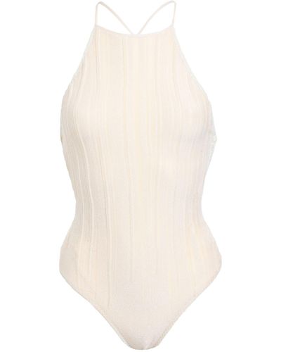 Circus Hotel One-piece Swimsuit - White