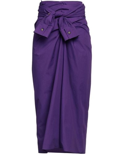 Quira Midi Skirt - Purple