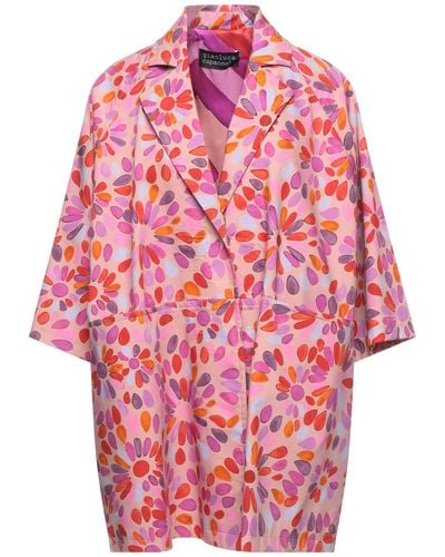 Gianluca Capannolo Overcoat & Trench Coat - Pink