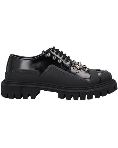 Dolce & Gabbana Zapatos de cordones - Negro