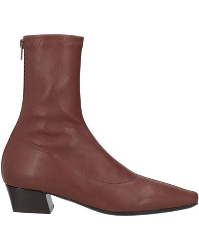 BY FAR Ankle Boots - Brown