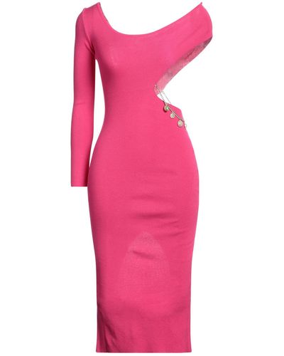 Akep Midi Dress - Pink