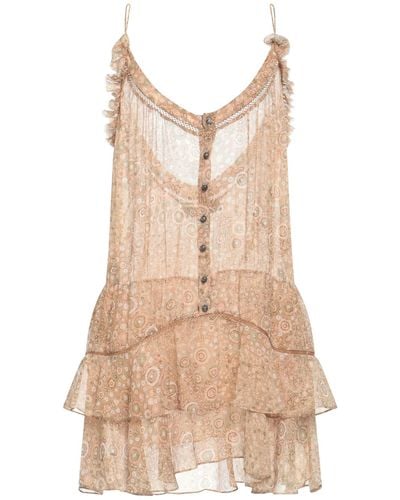 DSquared² Top Polyester, Cotton - Natural