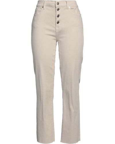 7 For All Mankind Trouser - Natural