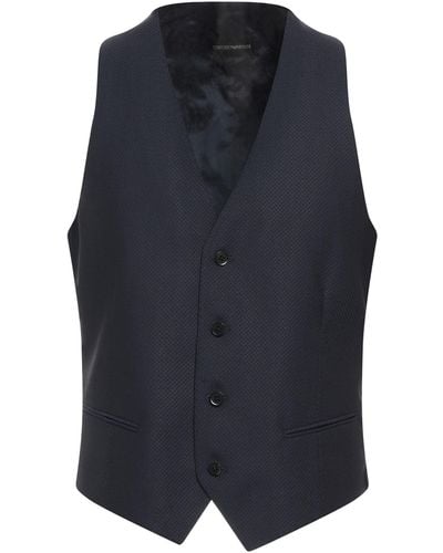 Emporio Armani Waistcoats and gilets for Men | Online Sale up to 89% off |  Lyst
