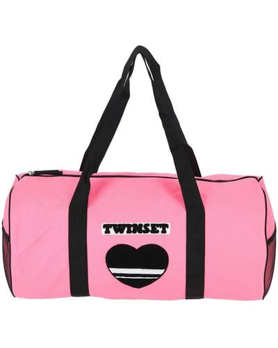 Twin Set Duffel Bags - Pink