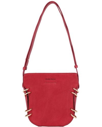 See By Chloé Alvy Bucket Bag -- Cross-Body Bag Bovine Leather - Red