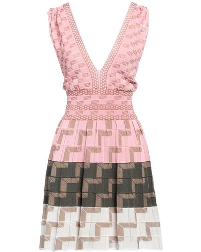 M Missoni Mini Dress - Pink