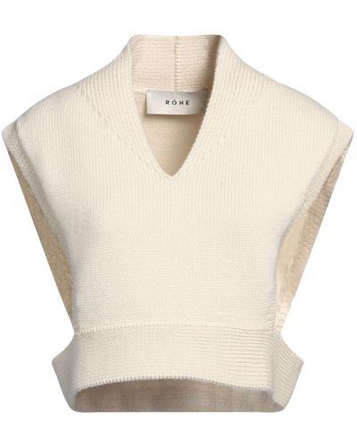 Rohe Ivory Sweater Wool - Natural