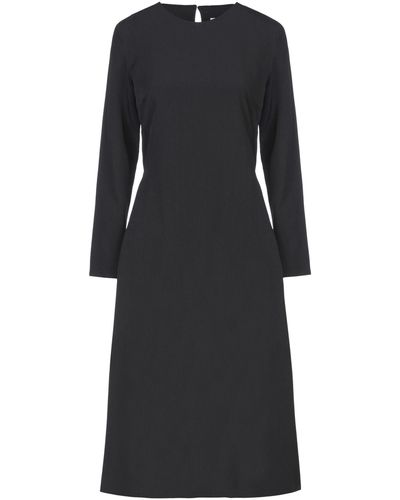 L'Autre Chose Midi Dress - Black