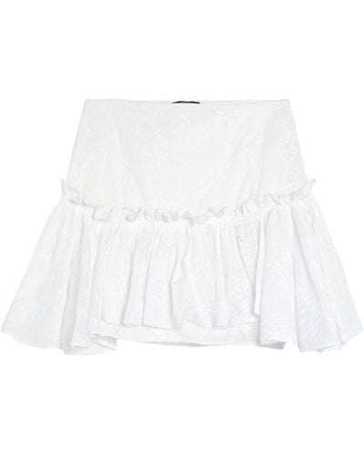 WANDERING Mini Skirt - White