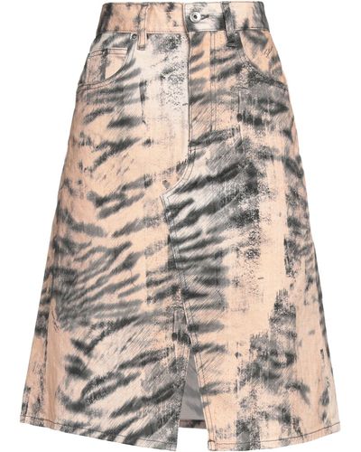 Just Cavalli Midi Skirt - Natural