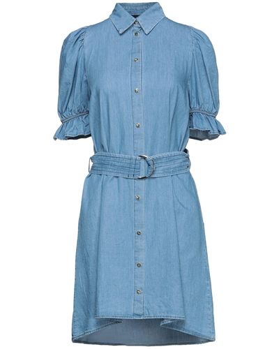 Kaos Short Dress - Blue