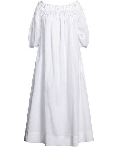Gabriela Hearst Midi Dress - White
