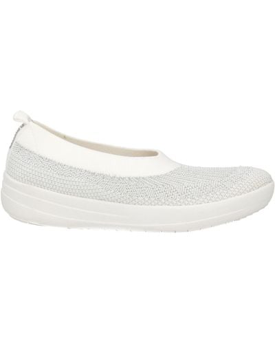 Fitflop Ballet Flats - White