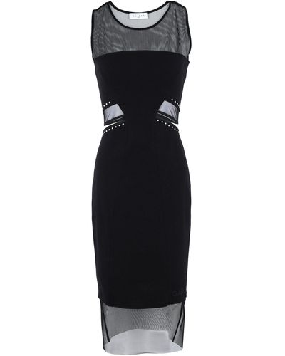 Gaelle Paris Midi Dress - Black