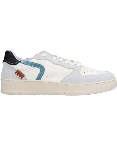 CafeNoir Sneakers Soft Leather - White