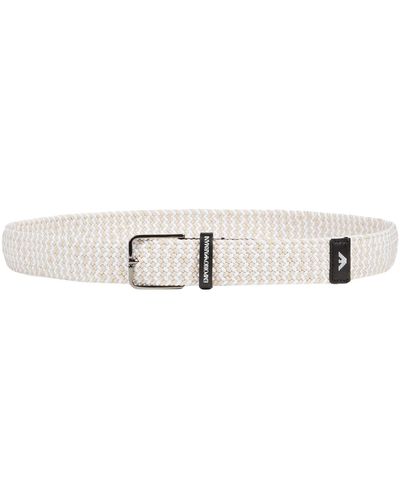 emporio armani mens belt