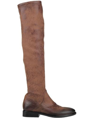 Strategia Knee Boots - Brown