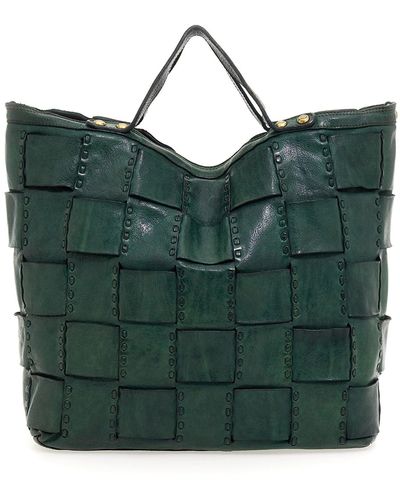 Campomaggi Bolso de mano - Verde