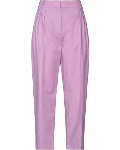 Erika Cavallini Semi Couture Trousers - Purple