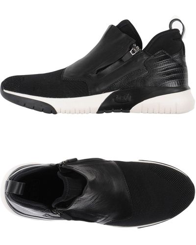 Ash Sneakers Calfskin, Textile Fibers - Black