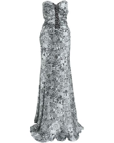 Philipp Plein Long Dress - Gray