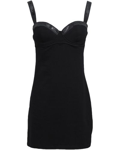 Moschino Slip Dress - Black