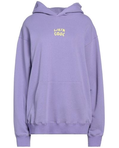 LIVINCOOL Sweatshirt - Purple