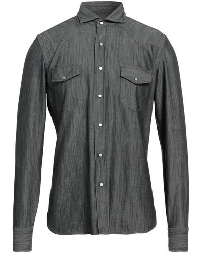 Borriello Denim Shirt - Gray