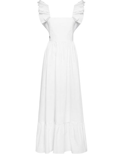 Philipp Plein Maxi-Kleid - Weiß