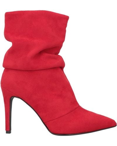 Nila & Nila Ankle Boots - Red