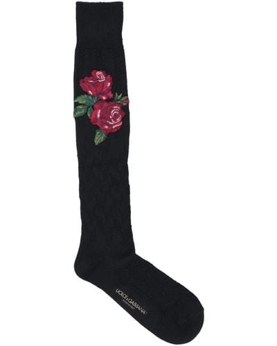 Dolce & Gabbana Socks & Hosiery - Black