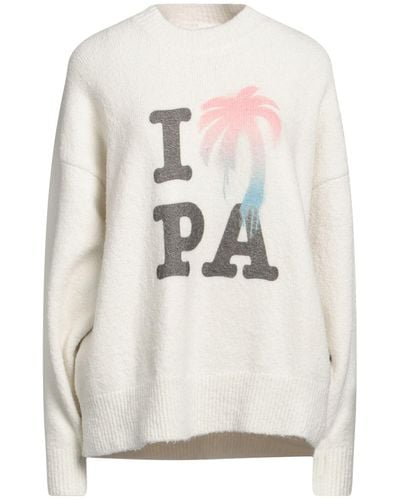 Palm Angels Pullover - Blanco