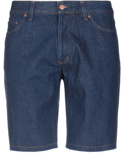 MNML Couture Denim Shorts - Blue