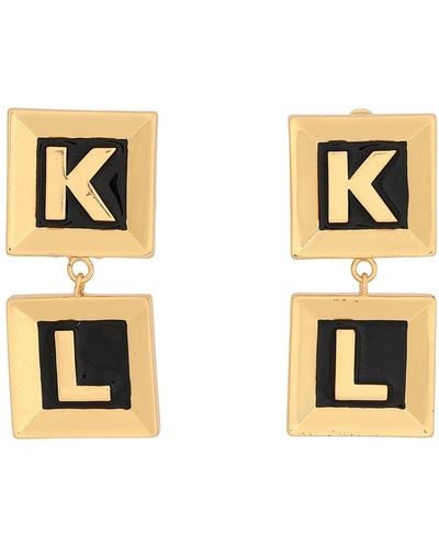 Karl Lagerfeld Earrings - Metallic