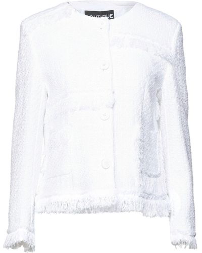 Boutique Moschino Suit Jacket - White
