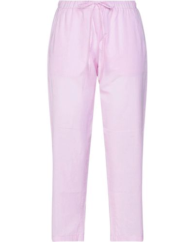 Massimo Alba Cropped Trousers - Pink