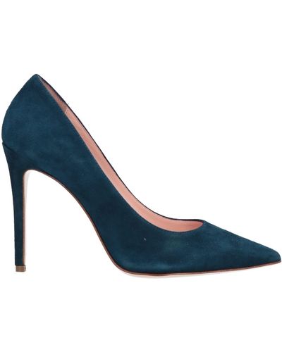 Anna F. Court Shoes - Blue