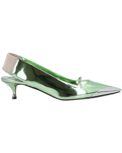 N°21 Court Shoes - Green