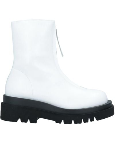 Jeffrey Campbell Ankle Boots - White