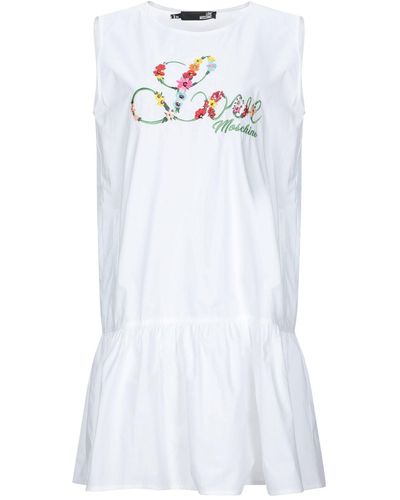 Love Moschino Short Dress - White