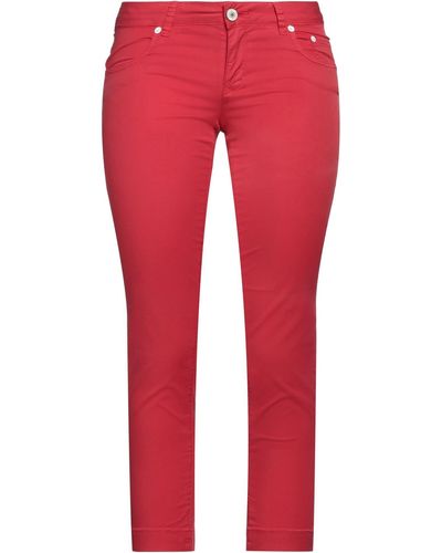 Siviglia Cropped Pants - Red