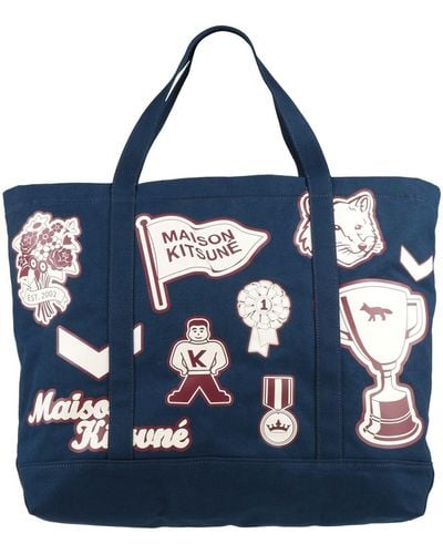 Maison Kitsuné Handbag - Blue