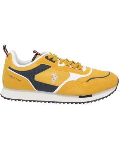 U.S. POLO ASSN. Trainers - Yellow