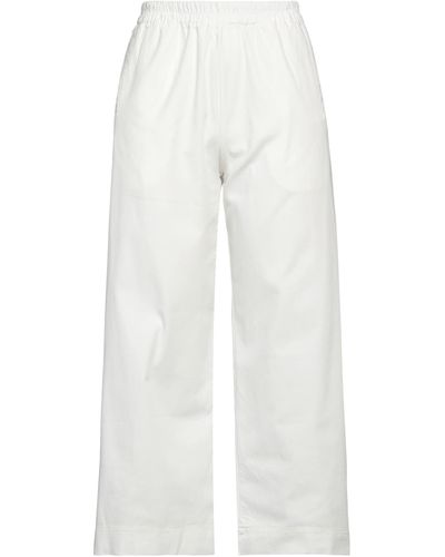 Another Label Trousers - White