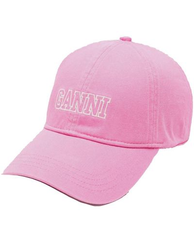 Ganni Mützen & Hüte - Pink