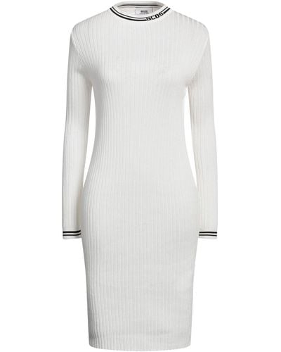 Gcds Midi-Kleid - Weiß