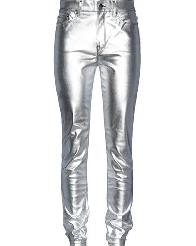 Karl Lagerfeld Denim Trousers - Metallic