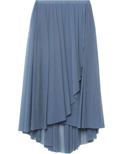 Le Tricot Perugia Midi Skirt - Blue